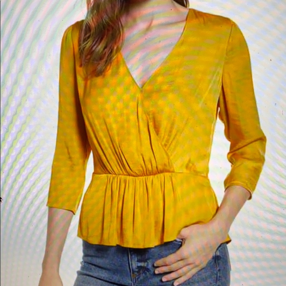 1.State Peplum Blouse